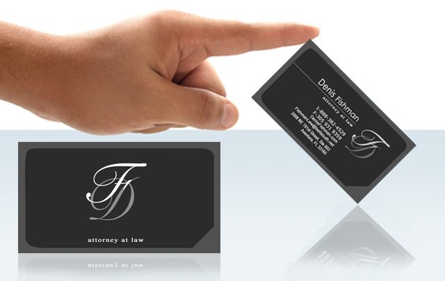 business card design